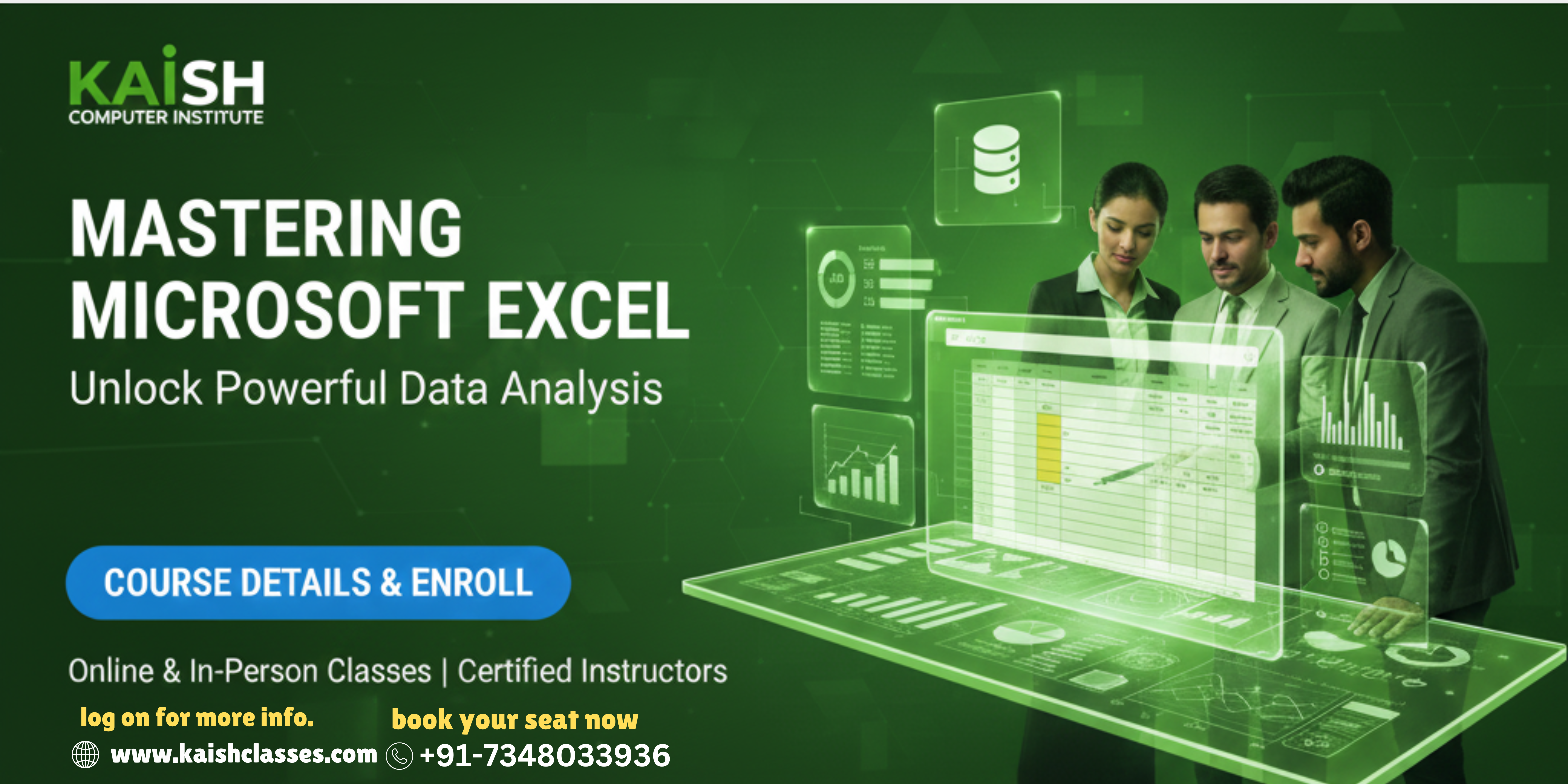 Best Advanced Excel Training in Lucknow | Kaish Computer Institute