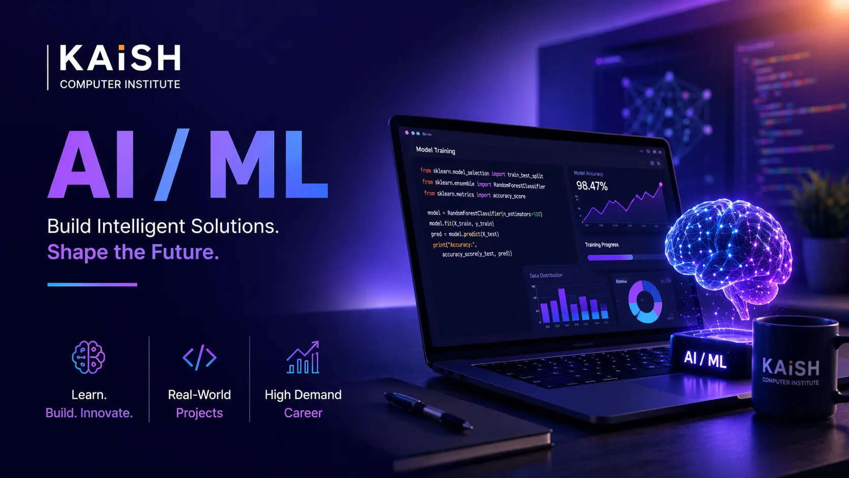 Artificial Intelligence and Machine Learning course in Lucknow