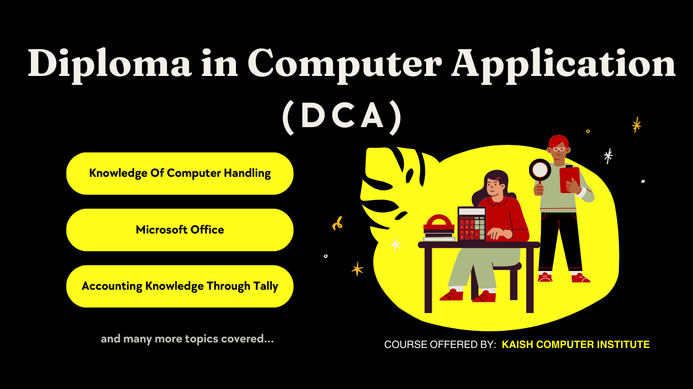 Best DCA Coaching in Lucknow - Kaish Computer Institute