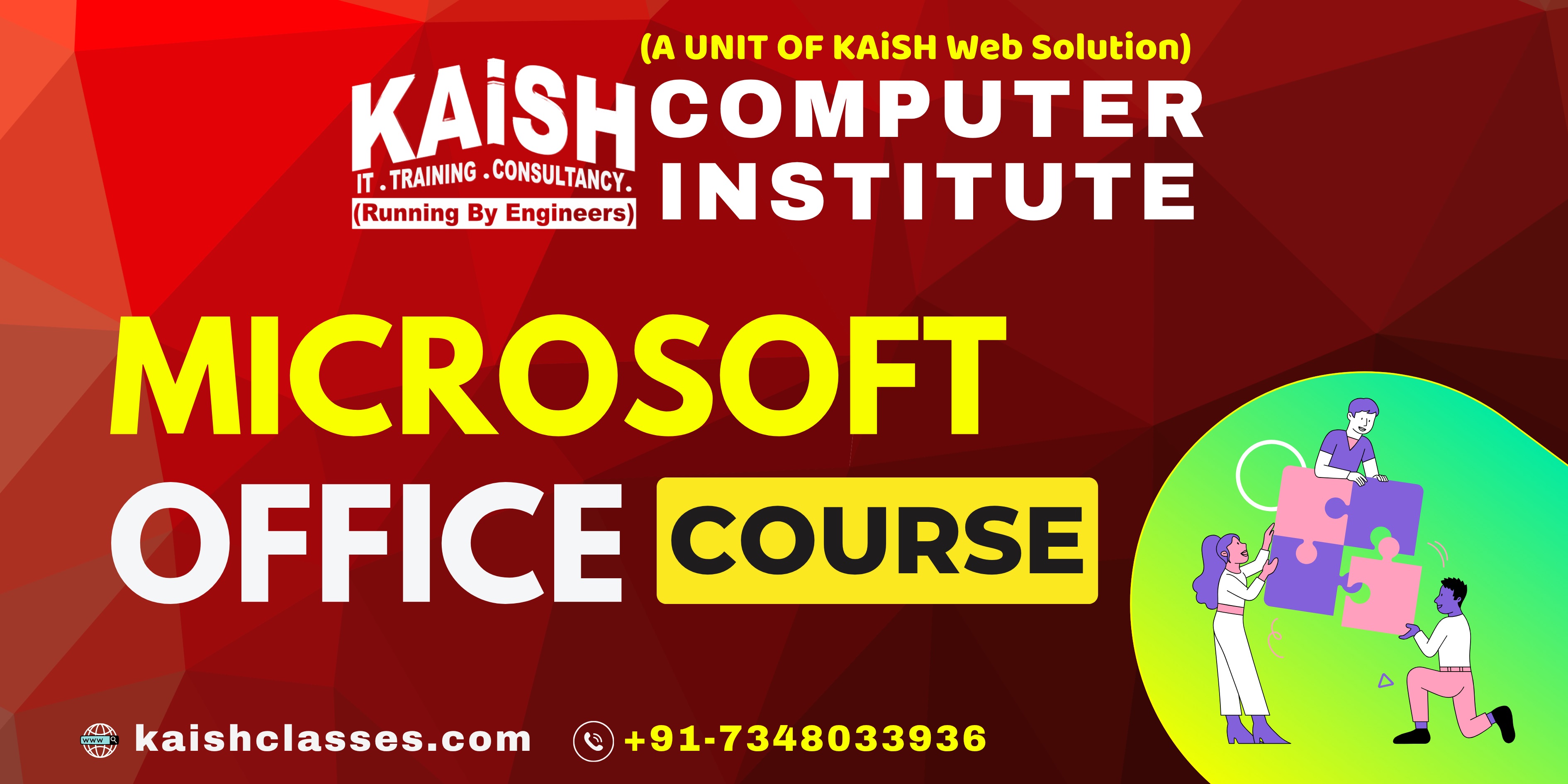 Best Microsoft Office Training with AI Lucknow - Kaish Web Solution