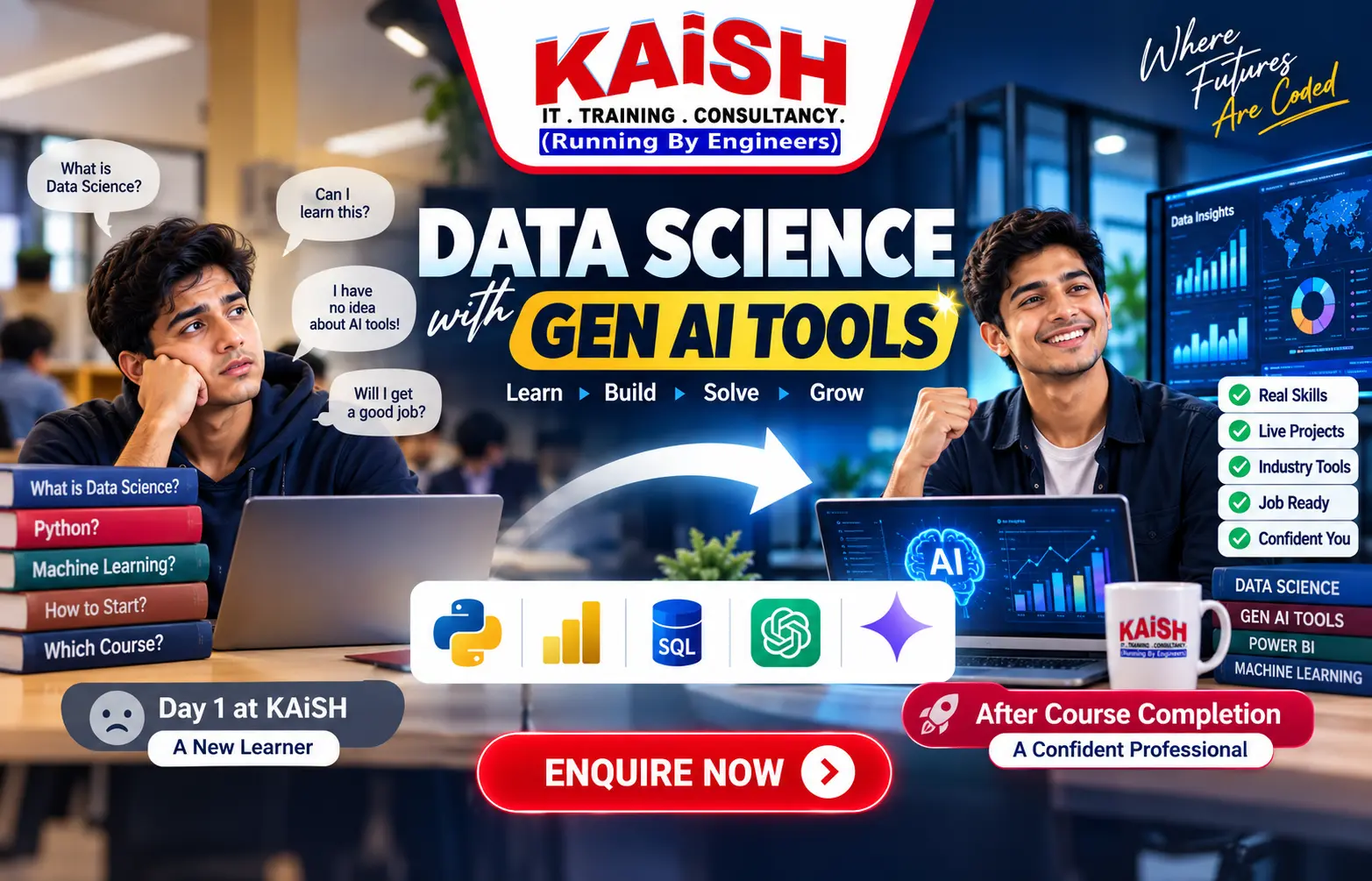 Best Data Science Course in Lucknow at KAiSH Computer Institute