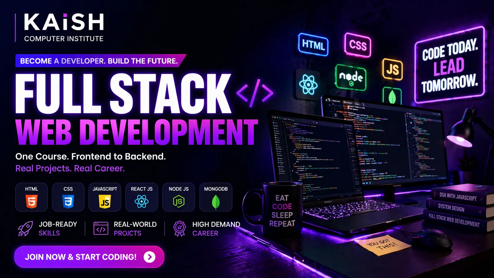 Full stack web development course in Lucknow