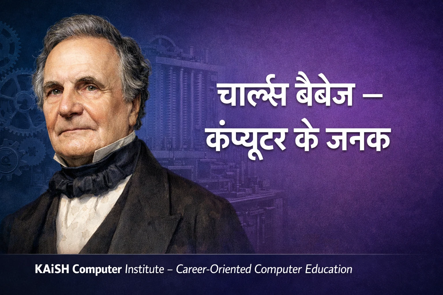 Charles Babbage – Father of Computer | KAiSH Computer Institute