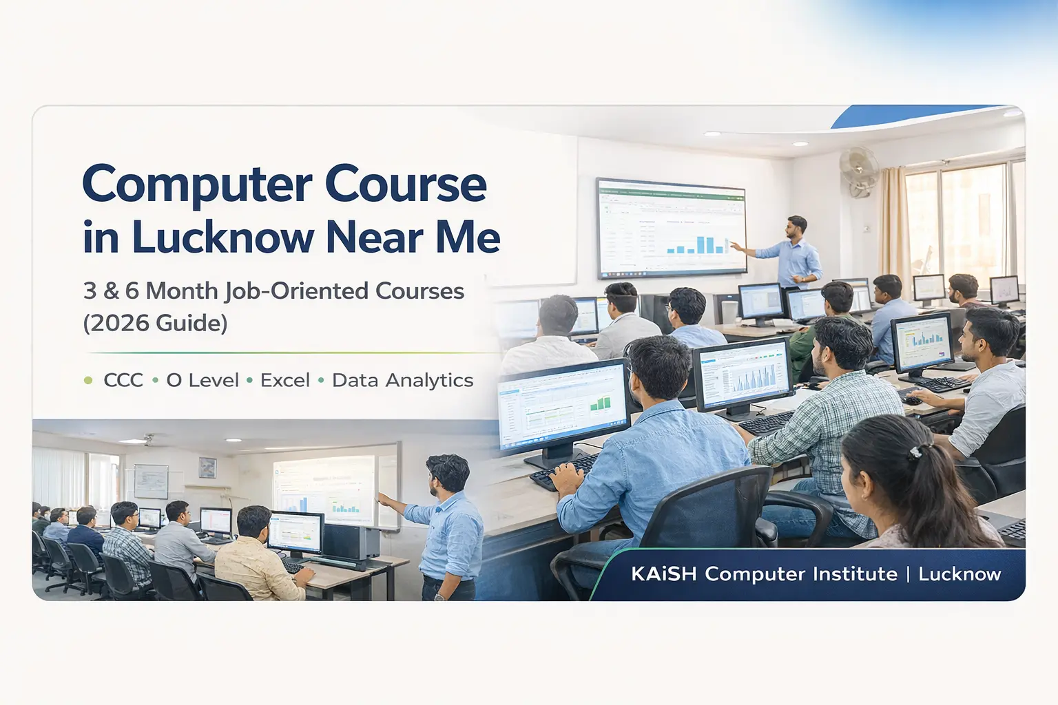 Computer Course in Lucknow Near Me – Practical Computer Training Institute in Lucknow