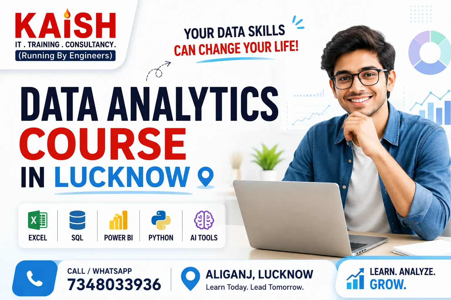 Data Analytics Course in Lucknow training at KAiSH Computer Institute