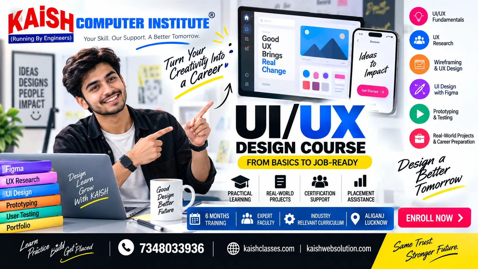 UI UX Design Course Syllabus 2026 in Lucknow with Figma Training